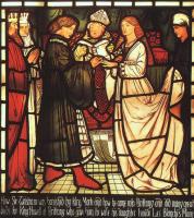 Burne-Jones, Sir Edward Coley - The Wedding of Sir Tristram